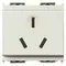 Vimar - 16254.B - 2P+E 16A Chinese SICURY outlet white