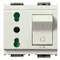 Vimar - 16273.B - 2P+E 16A P17/11 outlet+C16 CB white