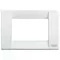 Vimar - 16733.01 - Placa Classica 3M met.blanco