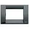 Vimar - 16733.11 - Classica plate 3M metal black