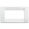 Vimar - 16734.01 - Placca Classica 4M bianco