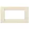 Vimar - 16744.D.04 - Placa Classica 4M Silk blanco Idea