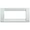 Vimar - 16745.01 - Placa Classica 5M tecn.blanco brillante