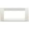 Vimar - 16745.04 - Plaque Classica 5M techn.blanc Idea