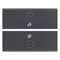 Vimar - 16842.2 - Two half-buttons 2M I/O symbols grey