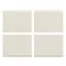 Vimar - 16843.B - Quatre demi-boutons 1M s/symbole blanc