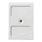 Vimar - 16971.2T.B - Button 1M with 2 name-plates white