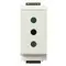 Vimar - 17031.B - 2P+E 10A P11 outlet white