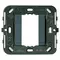 Vimar - 17086 - Frame 1M smooth no/screws ø60/56x56mm g