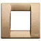 Vimar - 17092.22 - Placa Classica 1-2M met.bronce metal.