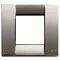 Vimar - 17092.31 - Classica plate 1-2M metal black chrome