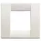 Vimar - 17097.04 - Plaque Classica 1-2M techn.blanc Idea