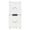 Vimar - 19196.B - Quid - Rolling shutters 2-way switch whi