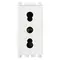 Vimar - 19203.AB.B - 2P+E16A P17/11 outlet antibacterial whit