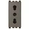 Vimar - 19203.M - 2P+E 16A P17/11 outlet Metal