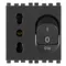 Vimar - 19273 - Πρίζα 2P+E 16A P17/11+C16 CB γκρί