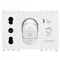 Vimar - 19283.B - 2P+E 16A P17/11 outlet +C16 RCBO white