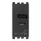 Vimar - 19292.AC - Alimentatore USB A+C 12W2,4A5V 1M grigio