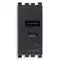 Vimar - 19292.AC.15 - Alimentatore USB A+C 15W 5V 1M grigio