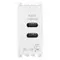 Vimar - 19292.CC.B - Alimentador USB C+C 15W 3A 5V 1M blanco