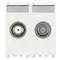 Vimar - 19302.10.B - TV-RD-SAT through-line outlet2outs white