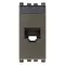 Vimar - 19339.11.M - RJ45 Cat5e Netsafe UTP outlet Metal