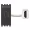 Vimar - 19346 - HDMI outlet grey