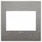 Vimar - 19648.04 - Classic plate 3M BS metal matt titanium