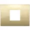 Vimar - 19652.07 - Placa Classic 2Mcentr.metal oro