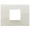 Vimar - 19652.67 - Classic plate 2centrM Reflex ivory