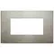 Vimar - 19654.08 - Placa Classic 4M metal inox cepillado