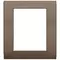 Vimar - 19668.17 - Placa Classic 8M aluminio bronce oscuro