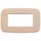 Vimar - 19684.53 - Placa Round 4M madera arce