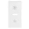 Vimar - 19755.3.B - 2 half buttons 1M dimmer white