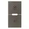 Vimar - 19755.3.M - Due mezzi tasti 1M dimmer Metal