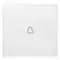 Vimar - 20132.C.B - Axial button 2M bell symbol white