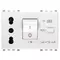 Vimar - 20283.B - 2P+E 16A P17/11 outlet+C16 RCBO white