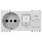 Vimar - 20286.N - 2P+E 16A P30 outlet+C16 RCBO Next