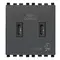 Vimar - 20295.CC - C+C-USB supply unit 15W 3A 5V 2M grey