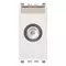 Vimar - 20300.10.B - TV-RD-SAT through-line outlet white