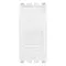 Vimar - 20323.B - RJ12 phone jack 6/6 +cover white