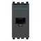 Vimar - 20338.8 - RJ45 Cat5e Netsafe UTP outlet grey