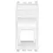 Vimar - 20343.K.B - Adaptateur Rj45 incliné blanc