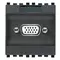 Vimar - 20348 - Toma conector VGA 15P gris