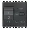 Vimar - 20411.06 - 1P+N C6 10mA RCBO grey