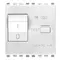 Vimar - 20411.06.B - 1P+N C6 10mA RCBO white