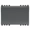 Vimar - 20465 - Vertical badge switch grey