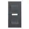 Vimar - 20531.2T - Button 1M with 2 name-plates grey