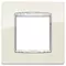 Vimar - 20642.C02 - Placa Classic 2M Bright blanco antiguo