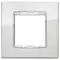 Vimar - 20642.C10 - Classic plate 2M Bright metallic silver